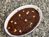 Postre trufa con nueces