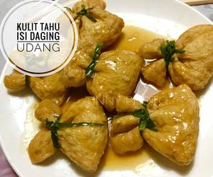 Mudah Cepat Memasak Kulit tahu isi daging udang Sedap Mudah Cepat Memasak Kulit tahu isi daging udang Sedap