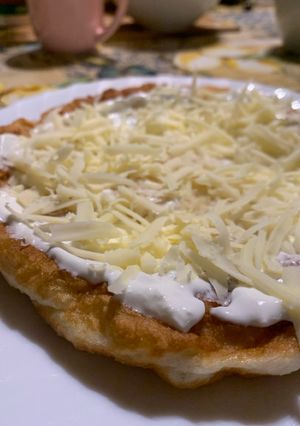 Lángos recept fotója