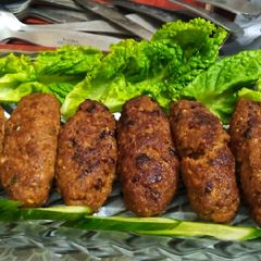 A picture of Muthi kabab.