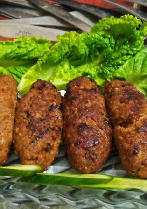 A picture of Muthi kabab.