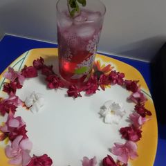 A picture of Pink mojito.