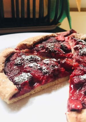 Epres galette recept fotója