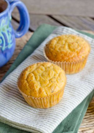 Una foto de Muffins de limón keto sin gluten/sin leche🍋