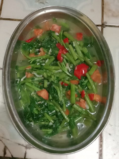 Foto resep Sayur kangkung tumis sederhana