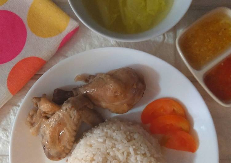 Resep Mudah Nasi Ayam Hainan Rice Cooker Anak Kos