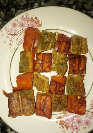 A picture of Bread bites.