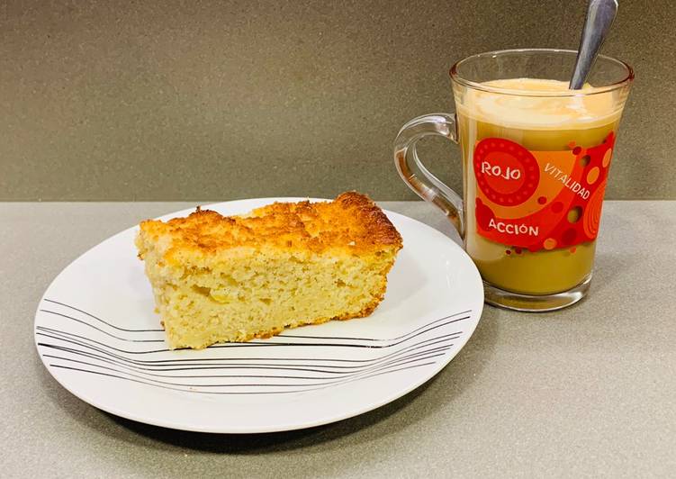 Bizcocho de manzana y canela