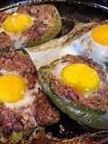 Ají relleno de mi huerta