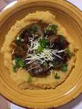 Polenta con champiñones 🍄