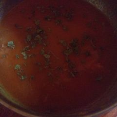 A picture of Tomato curry.