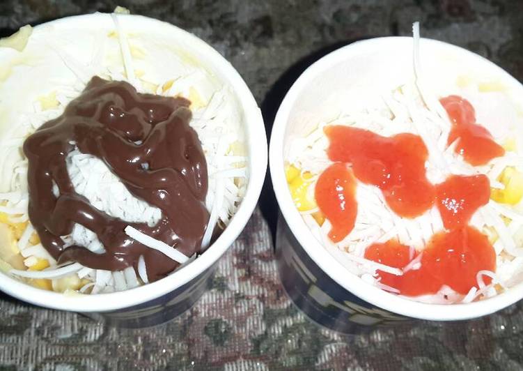 Langkah Mudah untuk meracik Jagung rebus pipil suka manis atau pedas, Bikin Ngiler