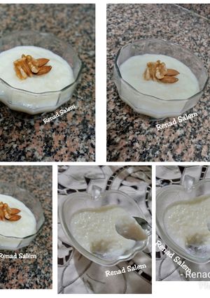 صورة لوصفة الرز باللبن زي بتاع المحلات بالظبط🍚♥