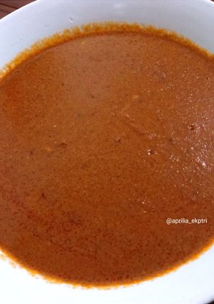 Foto resep Bumbu Kacang untuk Siomay, Batagor, atau Cilok