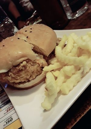 A picture of Crispy Fish Burger.