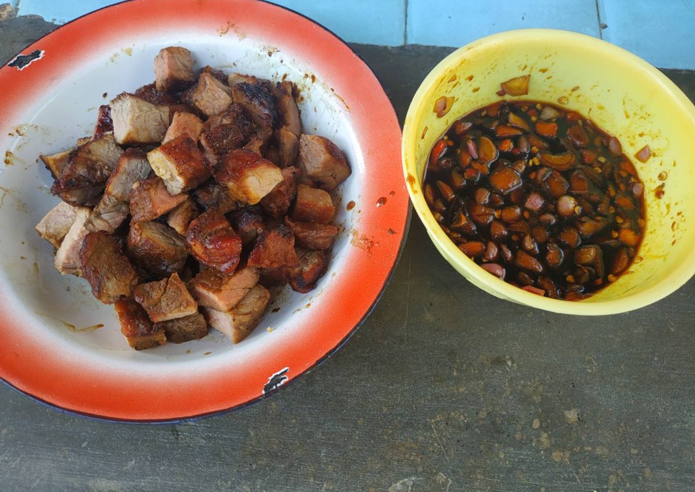 Sapi Panggang Bumbu Sate