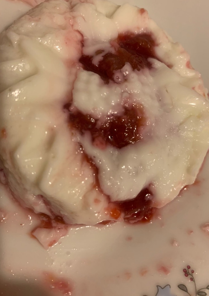 Una foto de Gelatina de yogur