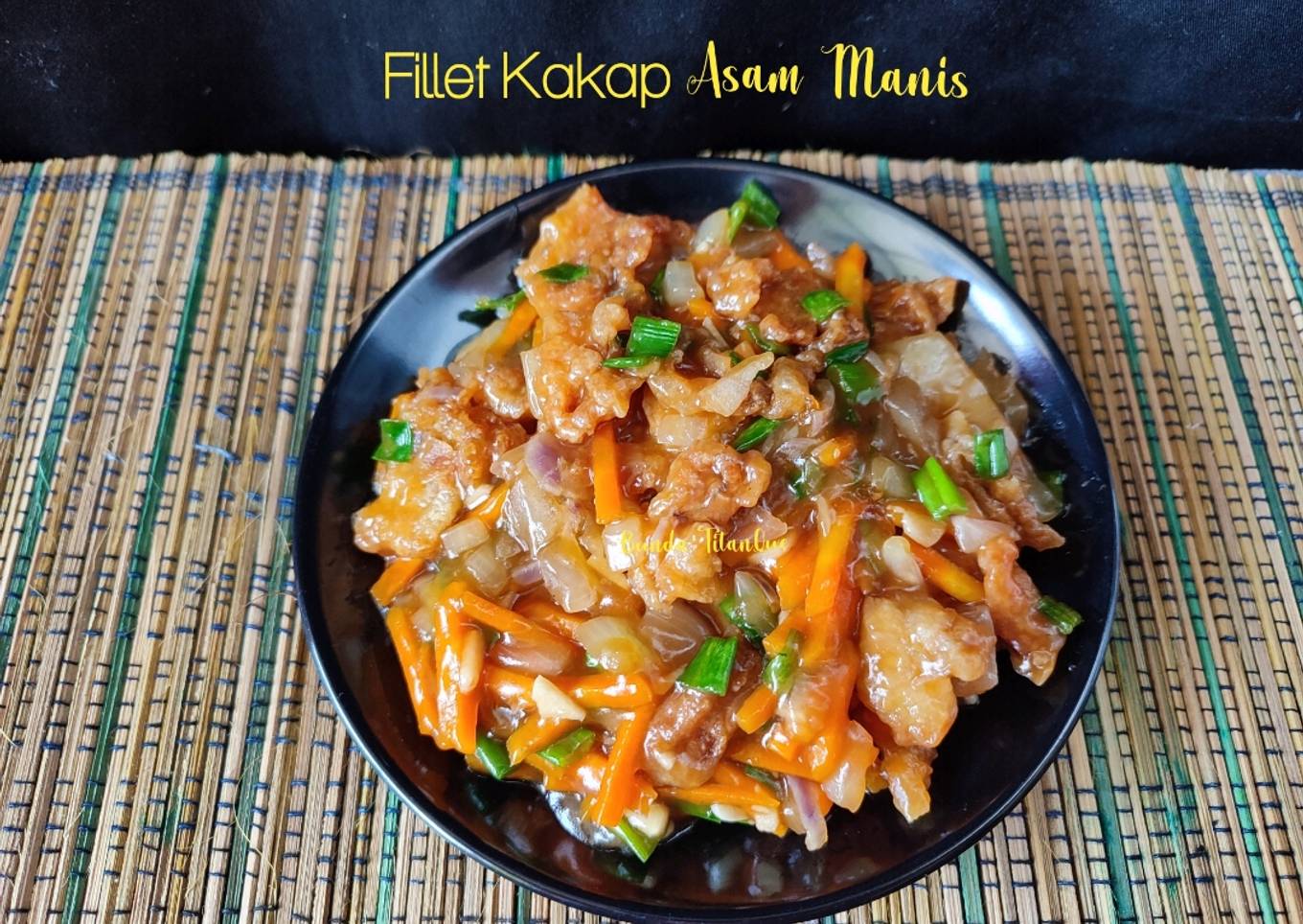 Fillet Kakap Asam Manis