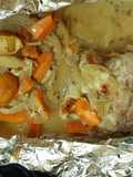 Tapa de nalga de cerdo al horno