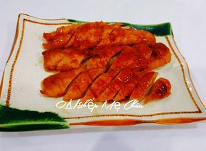 Hình của món Mì căn khìa nước dừa (món chay).