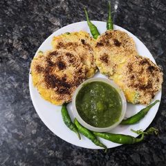 A picture of Crispy egg cutlets.