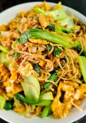 รูปของ บะหมี่เหลืองผัดไข่