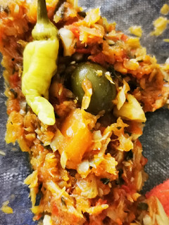 Una foto de Bacalao a la vizcaína