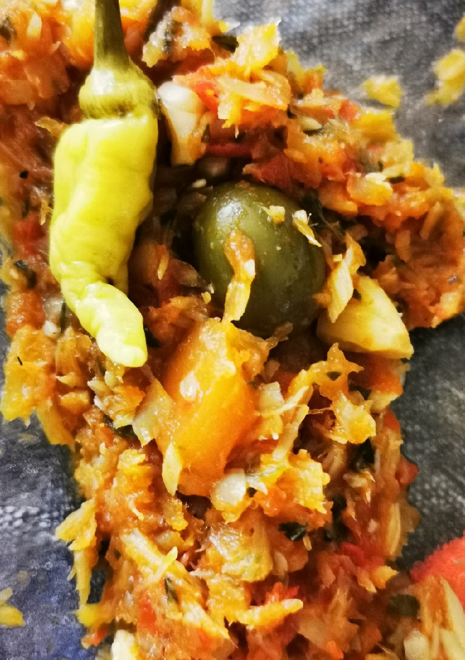 Una foto de Bacalao a la vizcaína