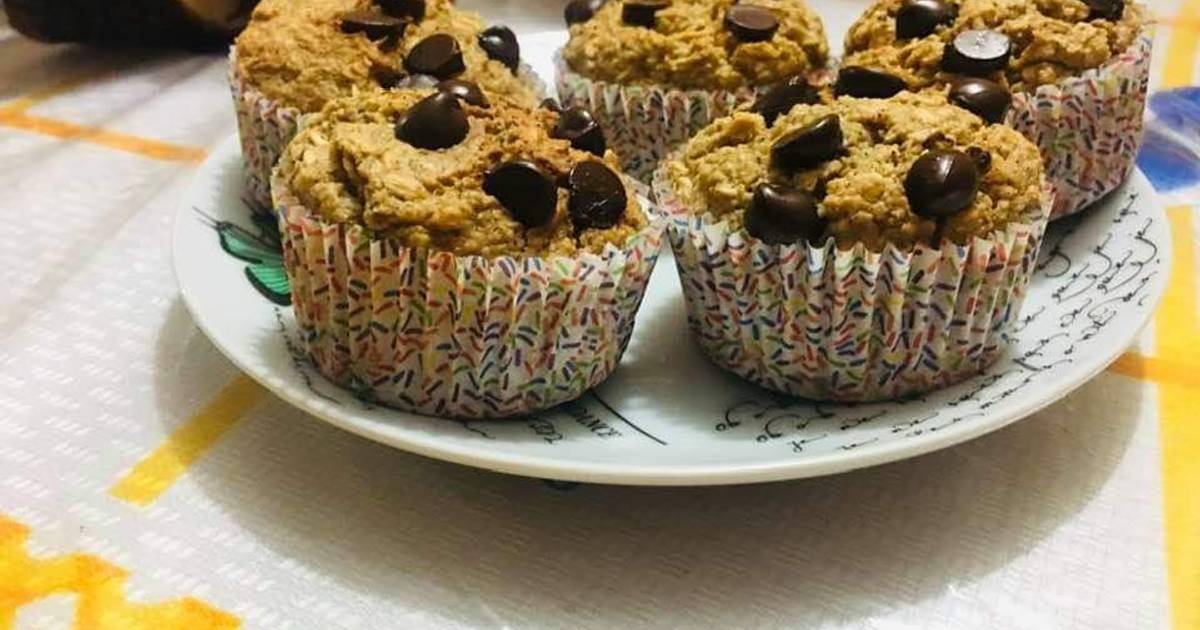 Muffins de avena y plátano en licuadora 21 recetas caseras Cookpad