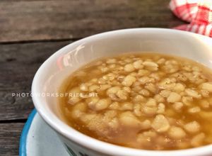 Foto resep Bubur jali gula merah, sereal tinggi serat