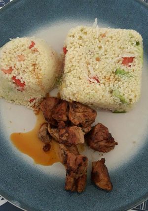 Una foto de Cuscús con carne