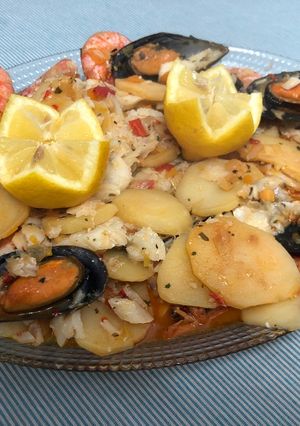 Una foto de Bacalao sencillo!!