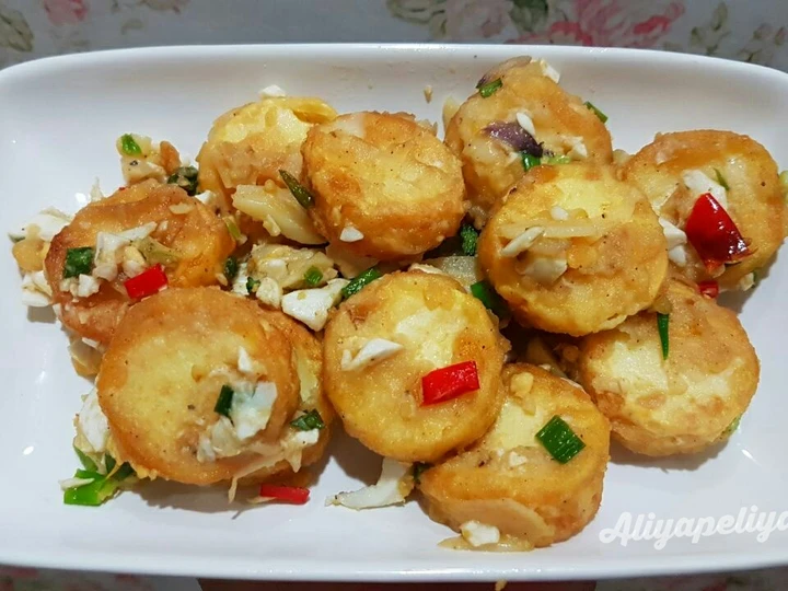 Cara Gampang Membuat Resep Salted Egg Tofu (Tofu Saus Telur Asin) yang Enak Banget Anti Ribet, Menggugah Selera