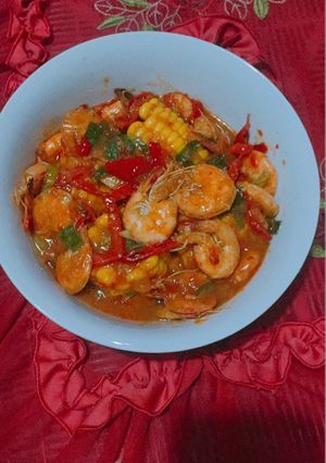 Foto resep Udang Saos Padang ala ala