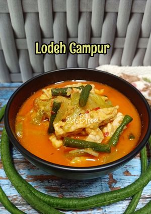 Foto resep 1017. Lodeh Campur Resep Ibu, Ngangenin 🥰🌹