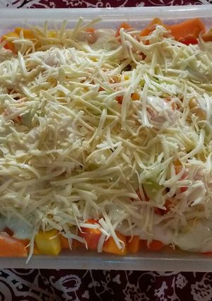 Foto resep Salad Buah 3 Warna