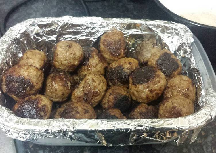 Recipe of Köttbullar (Swedish meatballs) in 29 Minutes for Young Wife
