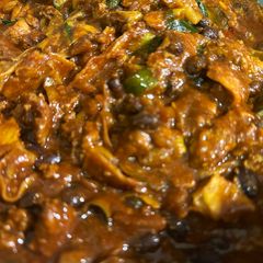A picture of One Pan Zucchini “enchiladas”.