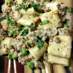A picture of Pressure Cooker Hamburger Stroganoff.