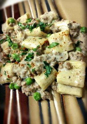 A picture of Pressure Cooker Hamburger Stroganoff.