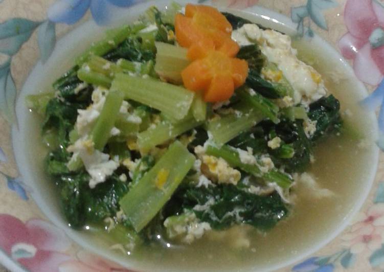 Caisim Kuah Telur
