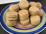 Una foto de scones vegano