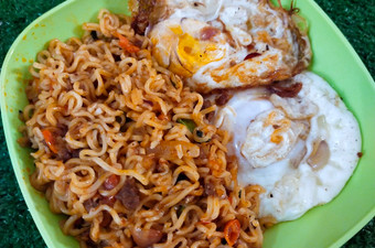 Resep Sarapan simpel mie goreng telur Ekonomis Untuk Jualan
