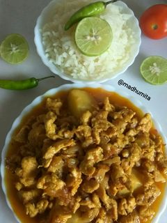 কিমা আলু কারী(Keema Aloo Curry Recipe in Bengali) রেসিপির প্রধান ছবি