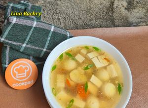 Foto resep Sup Tofu & Telur Puyuh