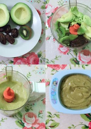 Foto resep Mpasi 7m+ pure buah bintang 3