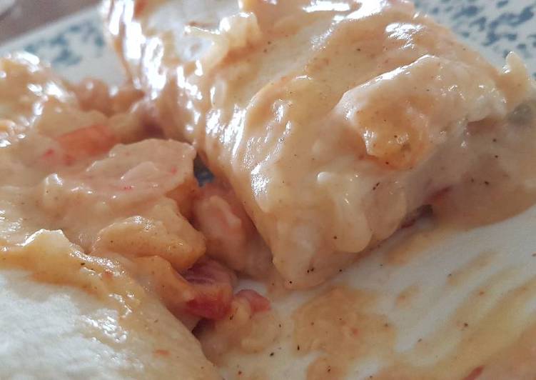 Recipe of Quick Cajun Shrimp Enchiladas