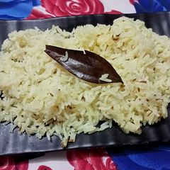A picture of Jeera rice.