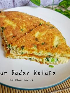 Foto resep Telur Dadar Kelapa