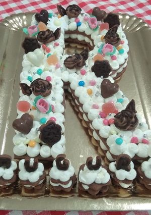 Foto di Cream tart compleanno